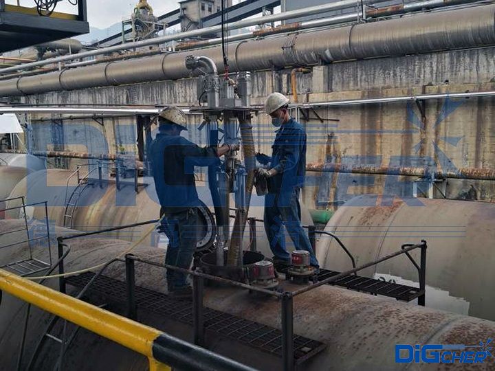 德高潔自動化油罐車清洗系統(tǒng)