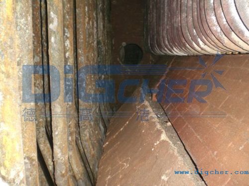 鍋爐高壓清洗機清洗后的鍋爐過熱器